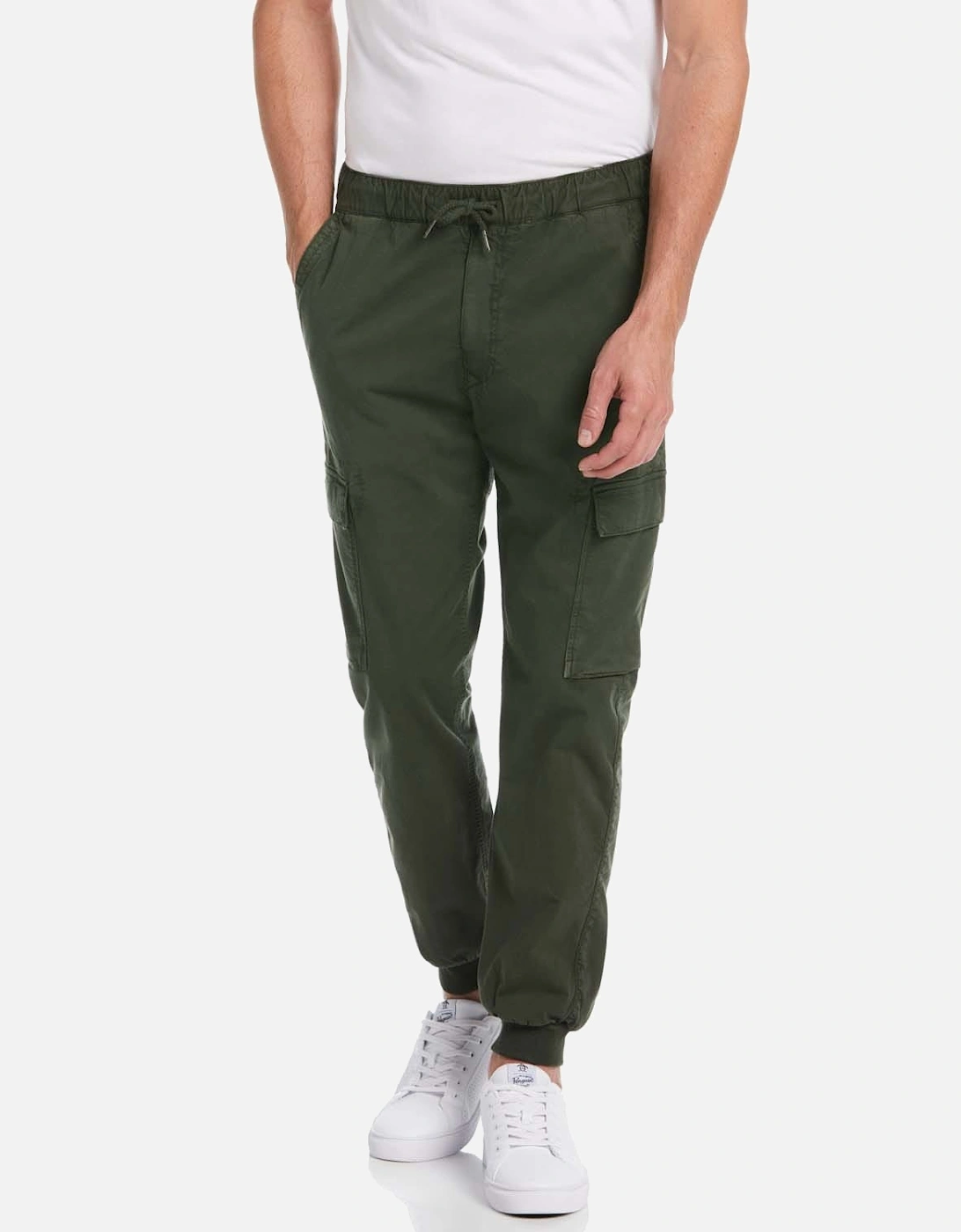 Tapered Fit Drawstring Cargo Pants, 4 of 3