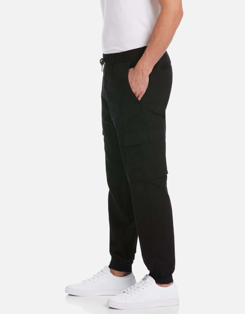 Tapered Fit Drawstring Cargo Pants