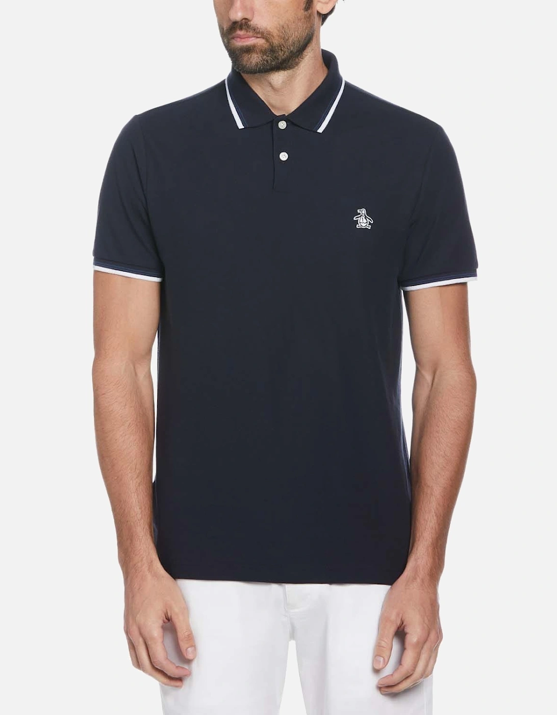 Tipped Pique Polo Shirt, 4 of 3