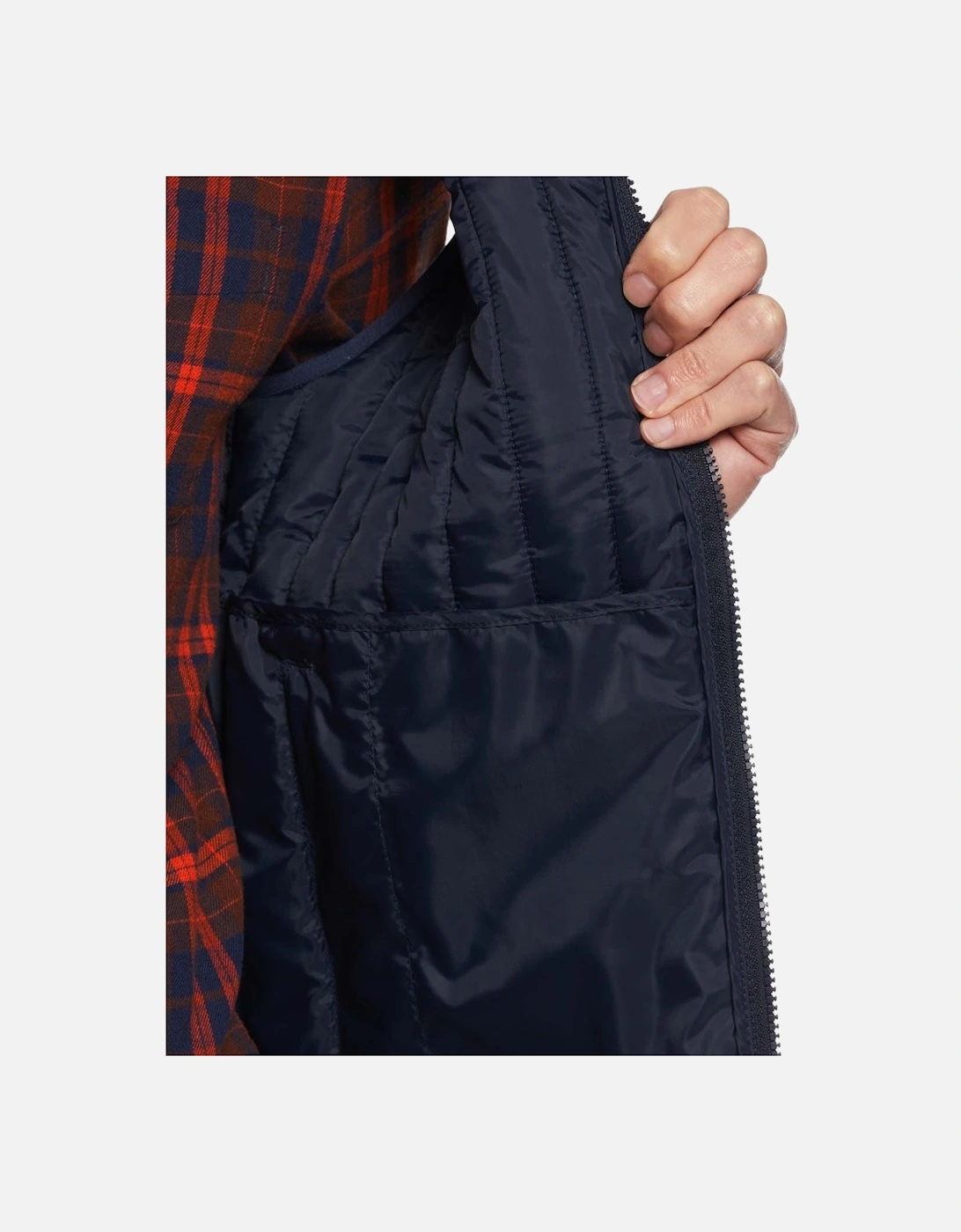 Vertical Quilted Gilet Jacket