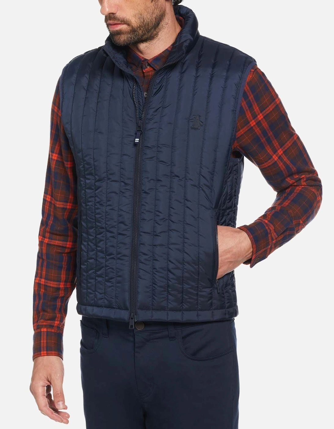 Vertical Quilted Gilet Jacket, 6 of 5