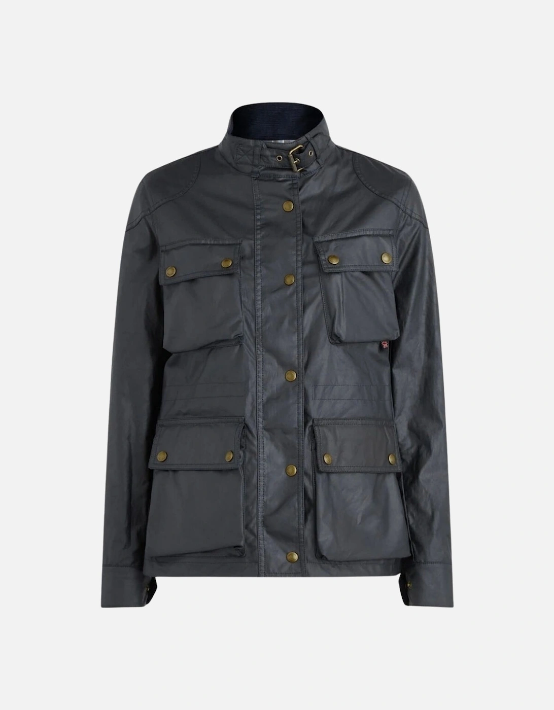 Fieldmaster 2.0 Dark Navy Blue Waxed Jacket, 3 of 2