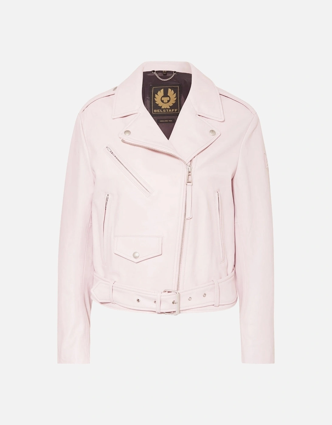 Renegade Chalk Pink Leather Jacket, 5 of 4