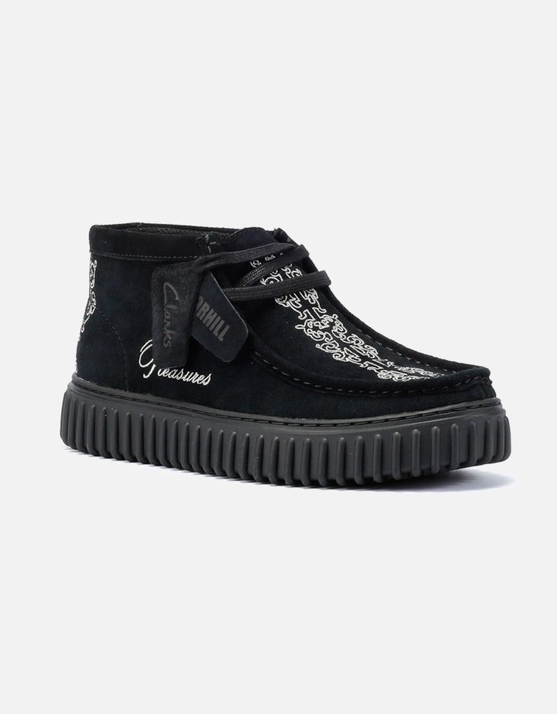 - 26180267 UNISEX TORHILL WOVEN BLACK SUEDE