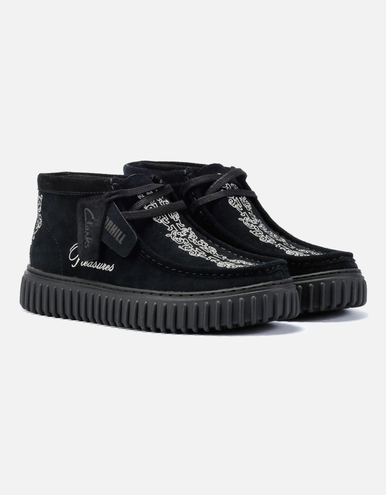 - 26180267 UNISEX TORHILL WOVEN BLACK SUEDE