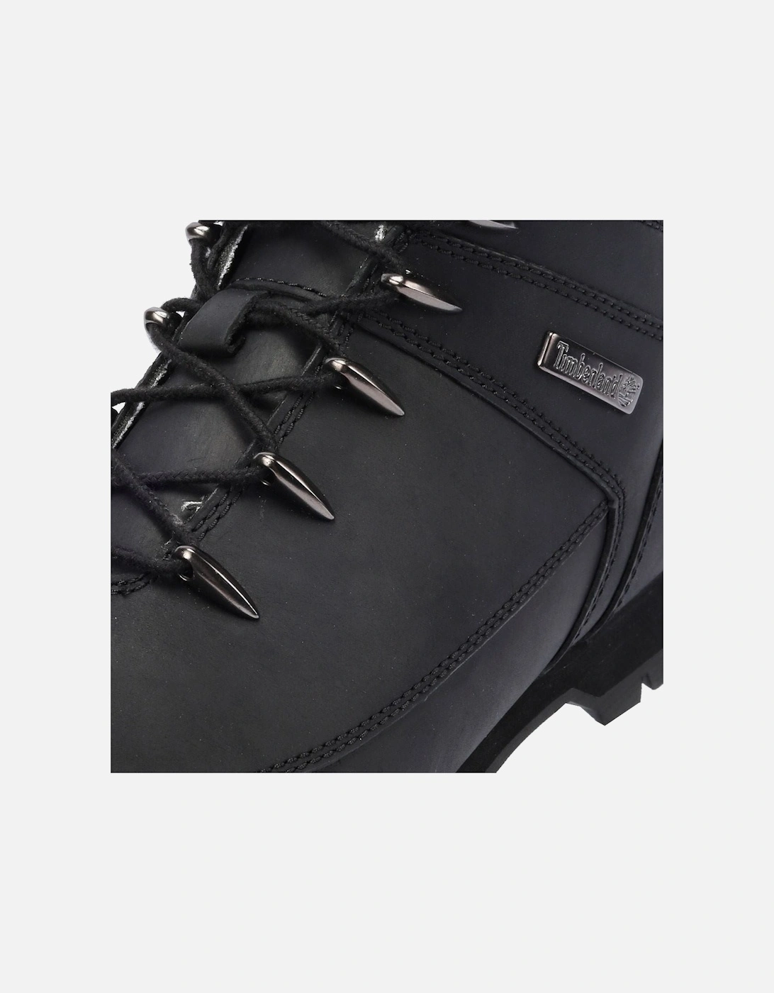 Euro Sprint Mid Lace Premium Leather Men's Black Boots