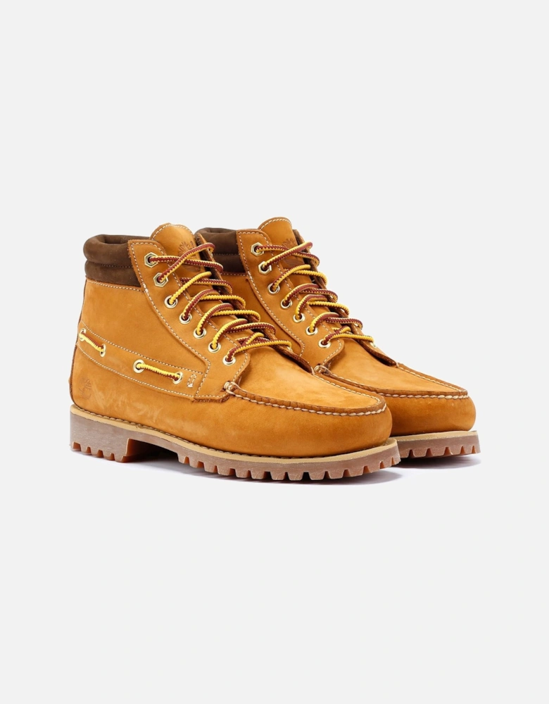 Authentic Leather Men's Wheat Boots