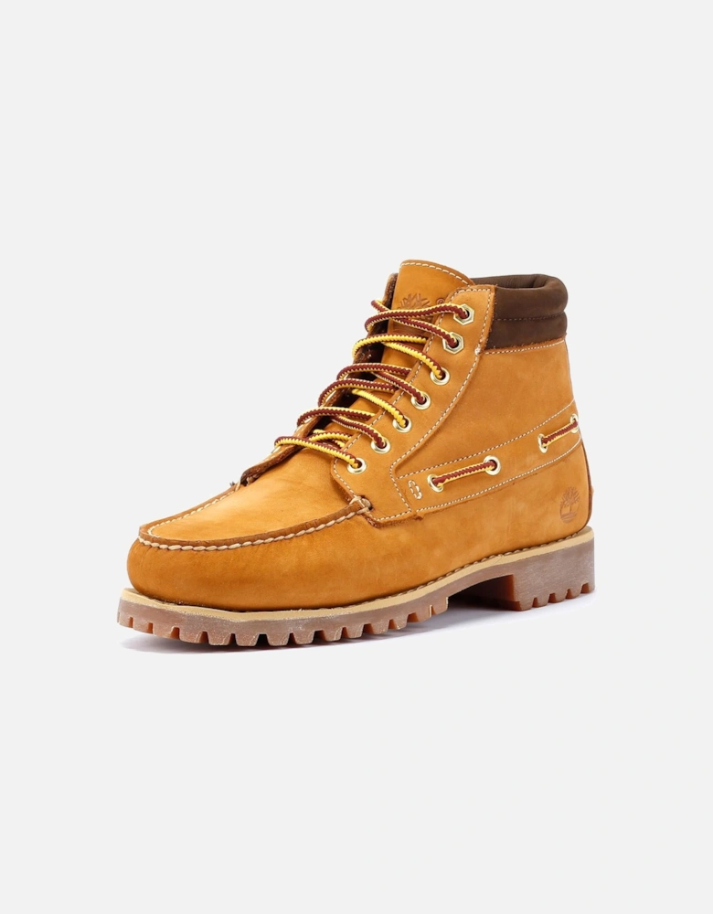 Authentic Leather Men's Wheat Boots