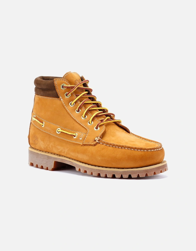 Authentic Leather Men's Wheat Boots