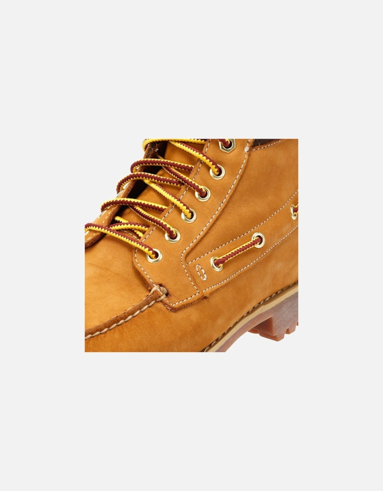 Authentic Leather Men's Wheat Boots