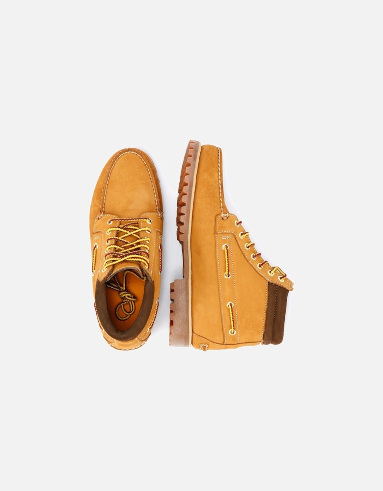 Authentic Leather Men's Wheat Boots