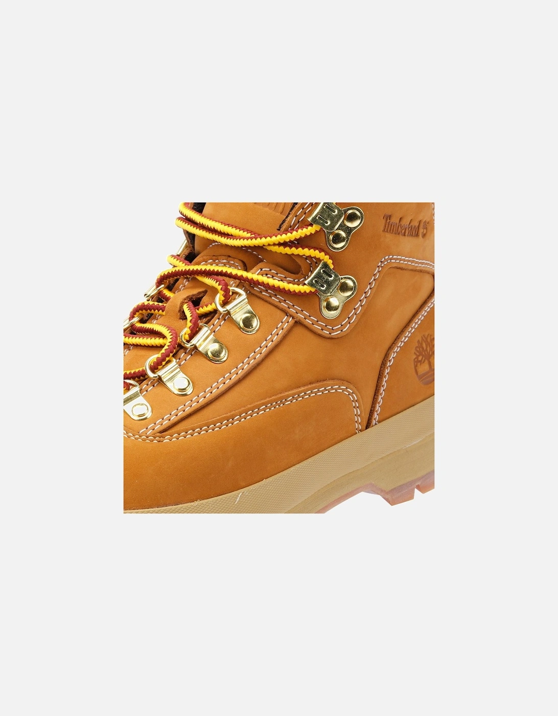 Euro Hiker Mid Lace Leather Men's Wheat Boots