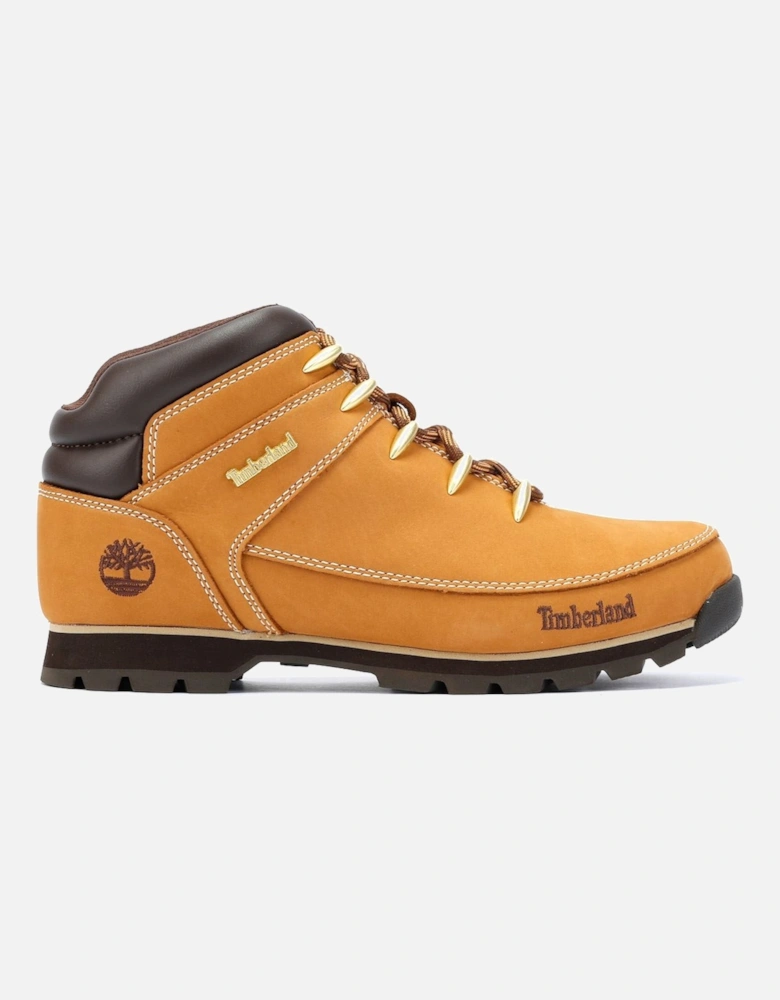 Euro Sprint Mid Lace Leather Men's Wheat Boots