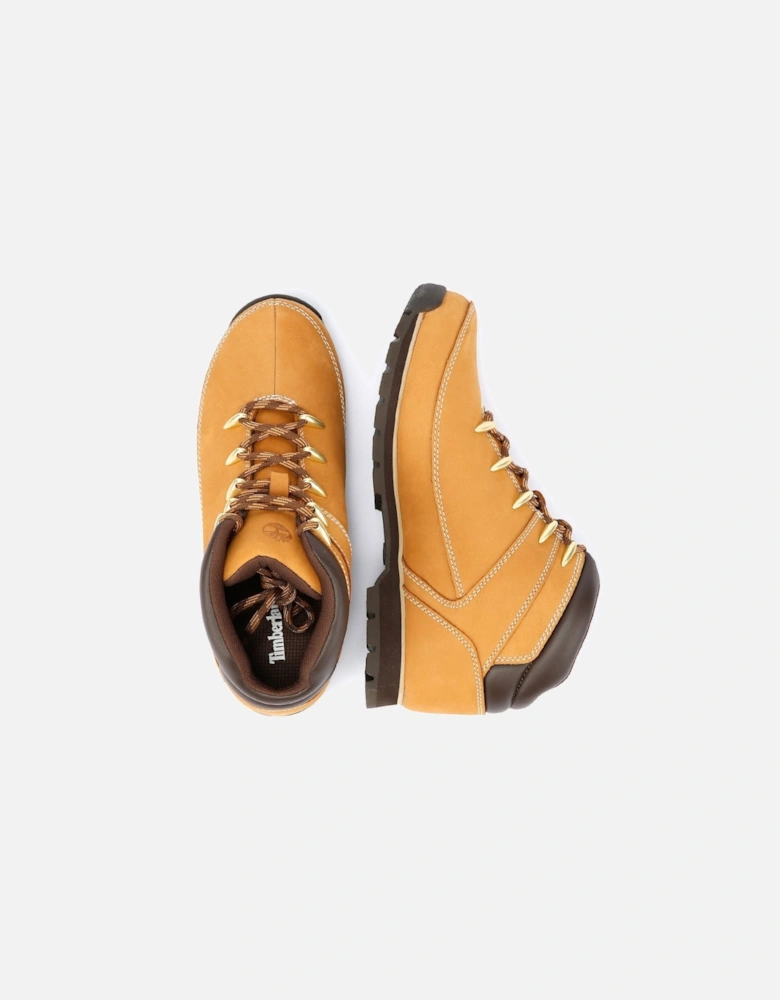 Euro Sprint Mid Lace Leather Men's Wheat Boots