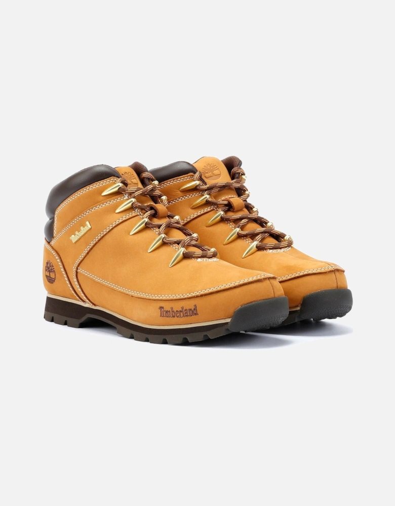 Euro Sprint Mid Lace Leather Men's Wheat Boots
