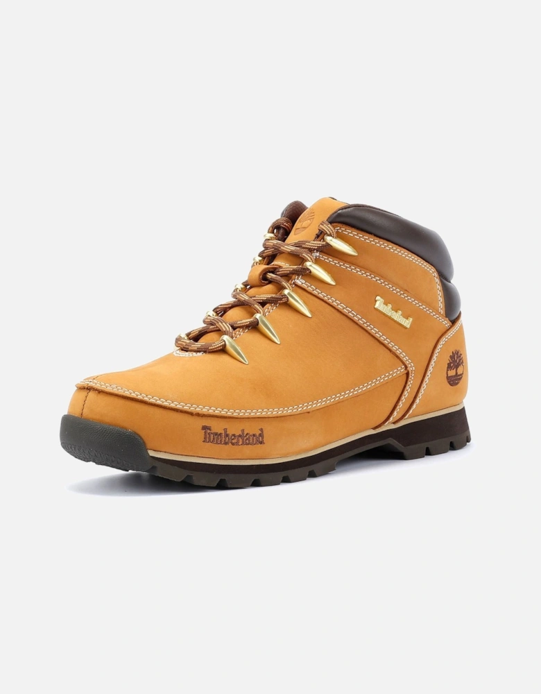Euro Sprint Mid Lace Leather Men's Wheat Boots