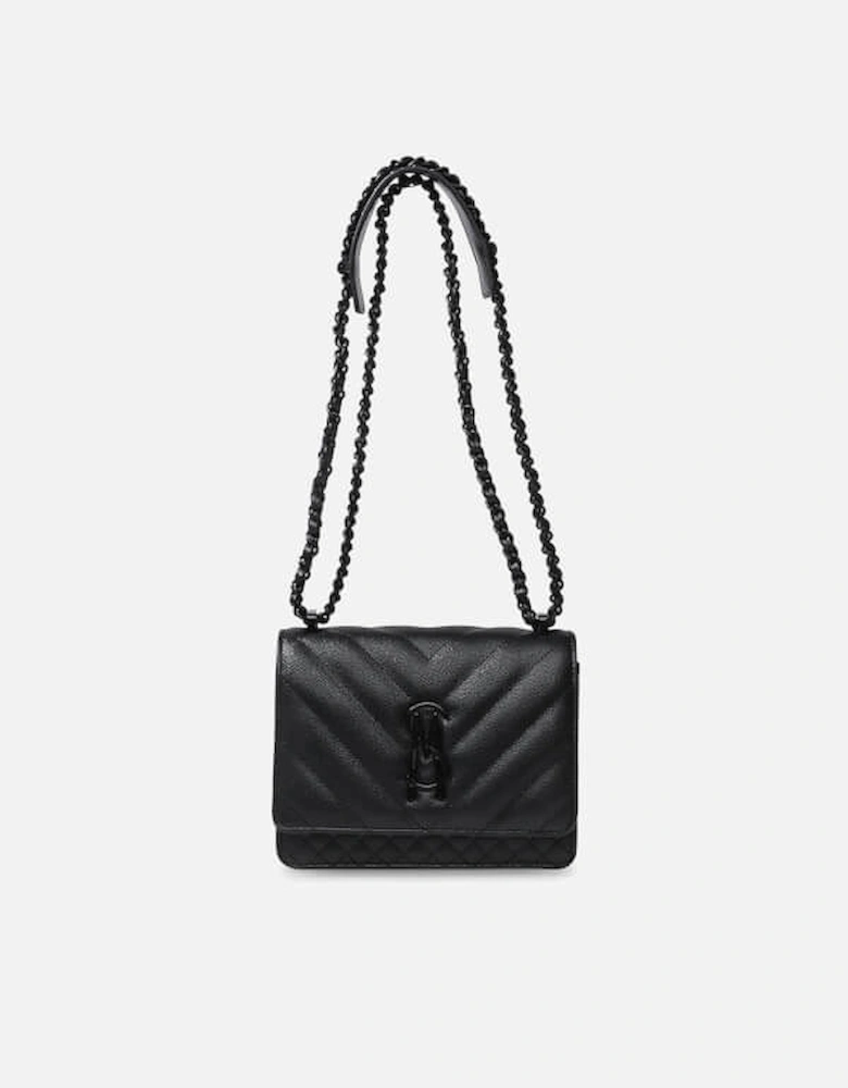 Bamara Quilted Faux Leather Crossbody Bag