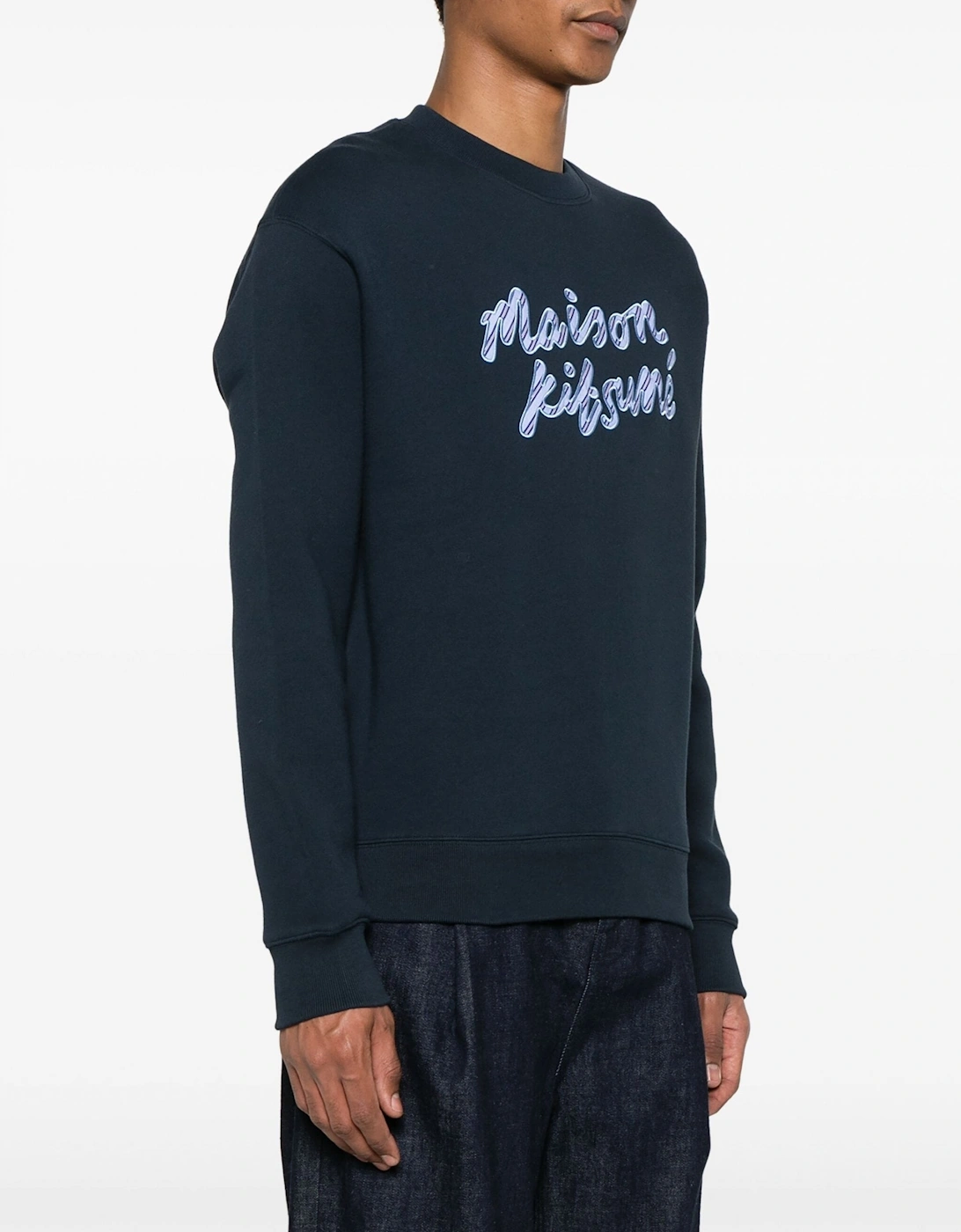 Handwriting Comfort Sweatshirt Navy