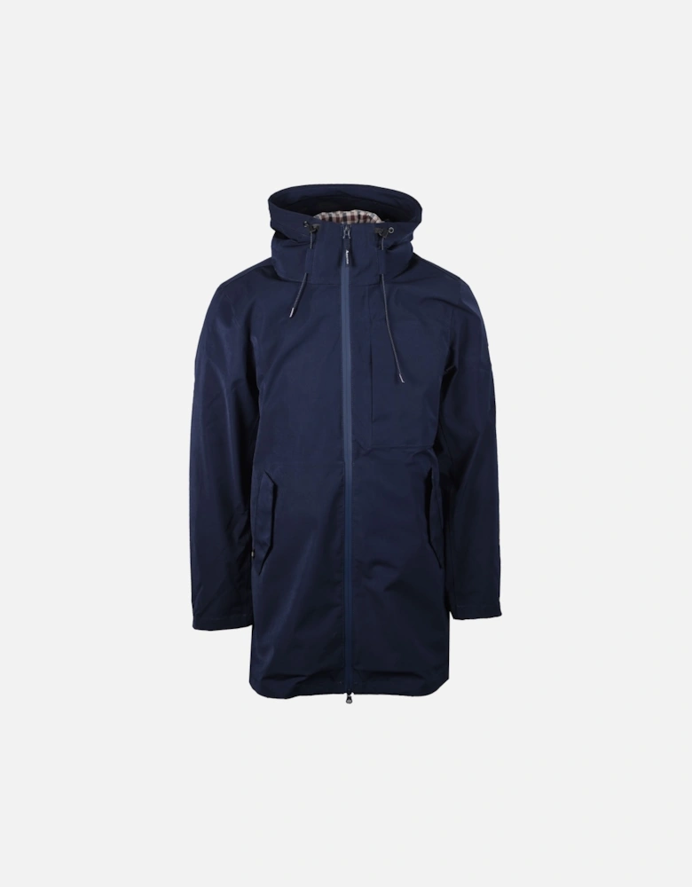 3 Way Active Club Check Parka Navy