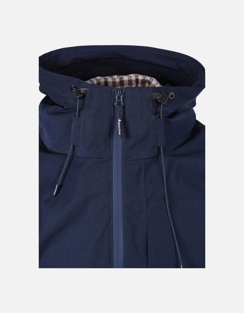 3 Way Active Club Check Parka Navy