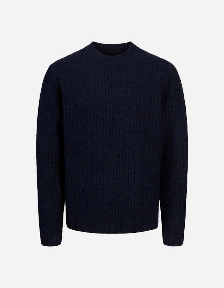 Premium Chowell Crew Neck Knit Night Sky Melange