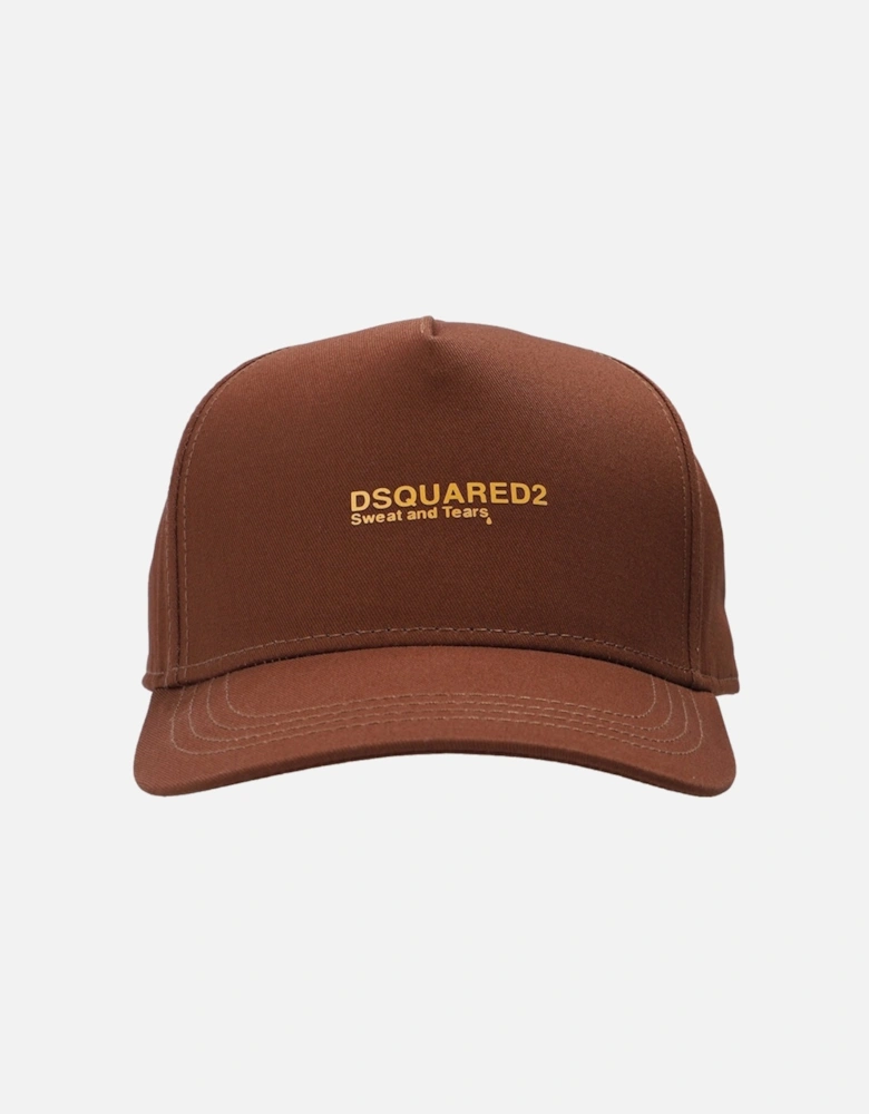 Sweat and Tears Logo Brown Cap