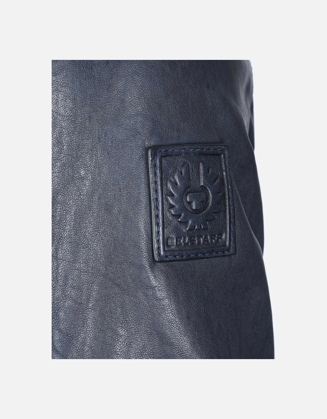 Racer Insignia Blue Leather Jacket