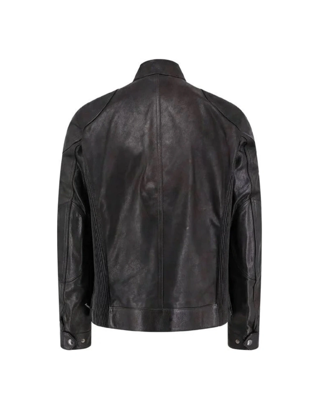 Gangster Black Leather Jacket