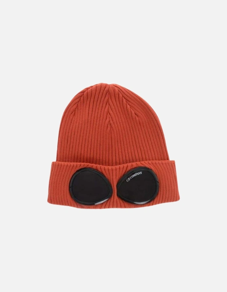 C.P. Company Harvest Pumpkin Orange Beanie