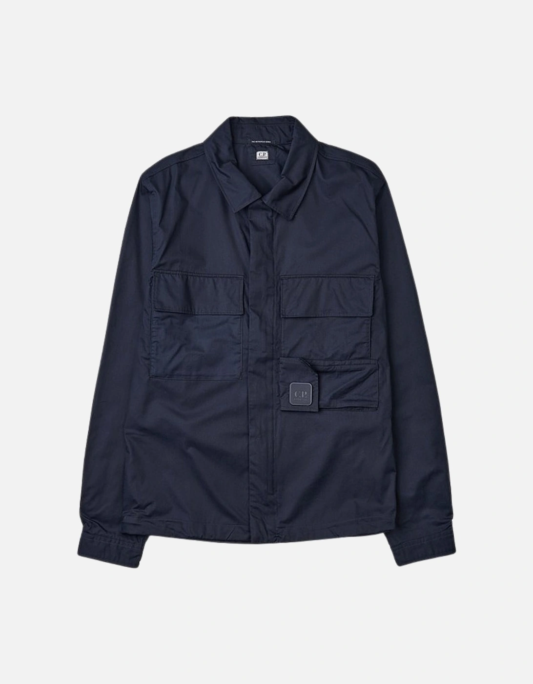 C.P. Company Gabardine PD Total Eclipse Navy Blue Jacket, 6 of 5