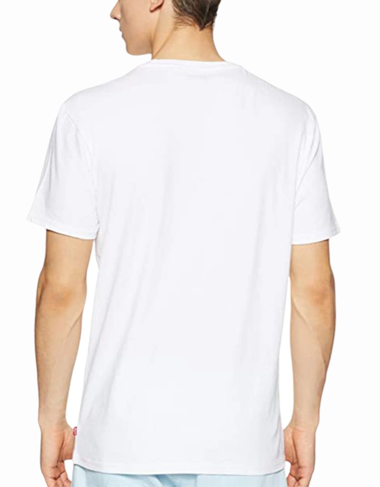 Levis 16960 Men's T Shirt Crew Neck Casual Summer Tee Cotton Tops LEVI Top White