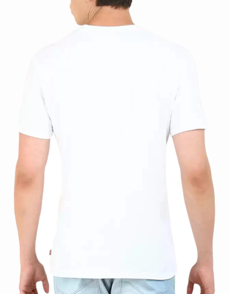 Levis 16960 Men's T Shirt Crew Neck Casual Summer Tee Cotton Tops LEVI Top White