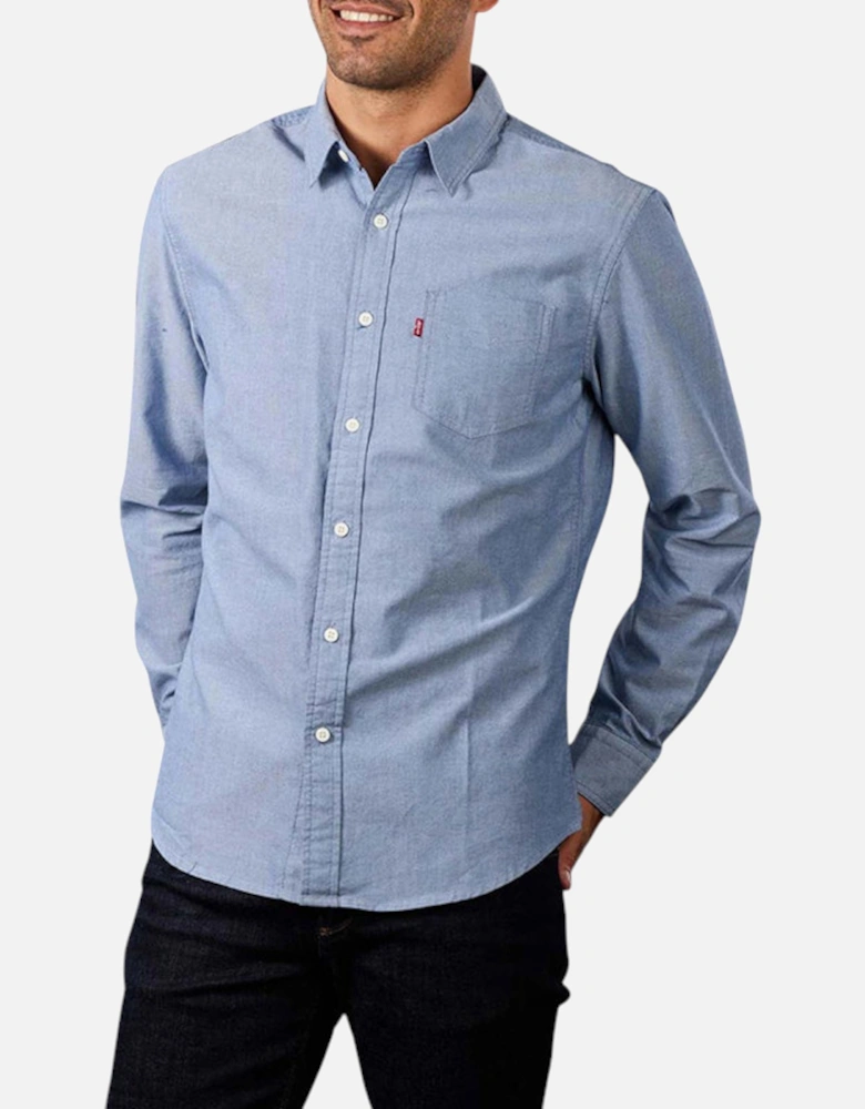 LEVIS Mens Shirts Long Sleeve Soft Flannel Summer Casual Standard Cotton Shirt