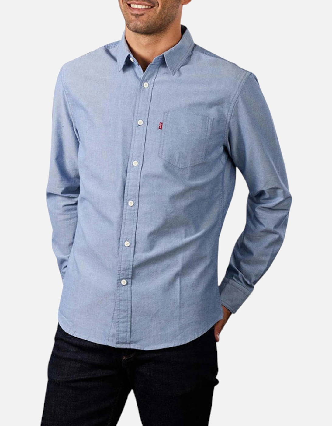 LEVIS Mens Shirts Long Sleeve Soft Flannel Summer Casual Standard Cotton Shirt, 11 of 10