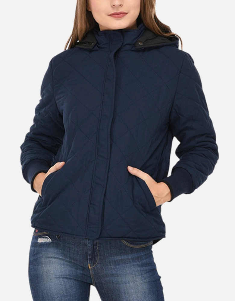 LEVIS 28303 Womens Jackets LEVI Reversible Puffer Ladies Coat Padded Hoodies Top