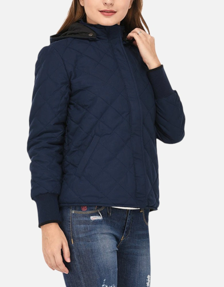 LEVIS 28303 Womens Jackets LEVI Reversible Puffer Ladies Coat Padded Hoodies Top