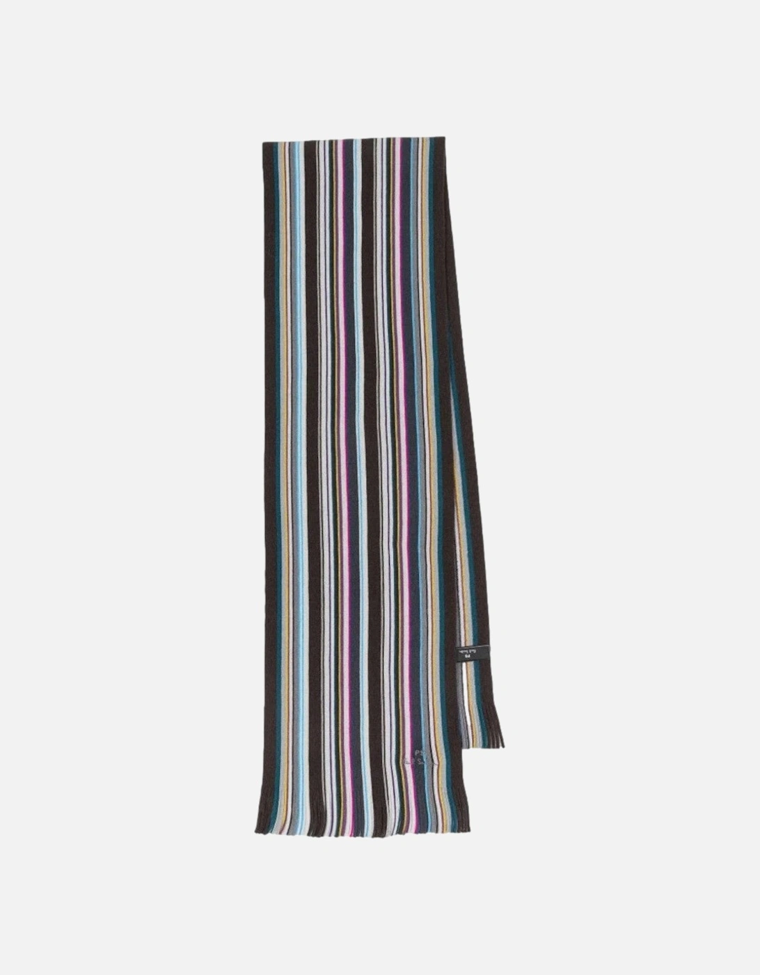 PS PS Multi Colour Stripe Scarf 76 Grey, 3 of 2