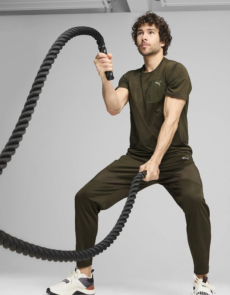 Men's Flex Cargo Tee - Green