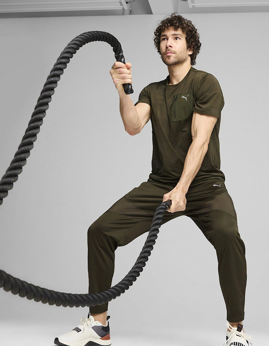 Men's Flex Cargo Tee - Green