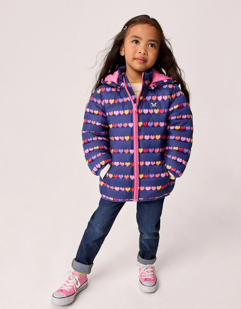 Girls Lightweight Jacket - Navy