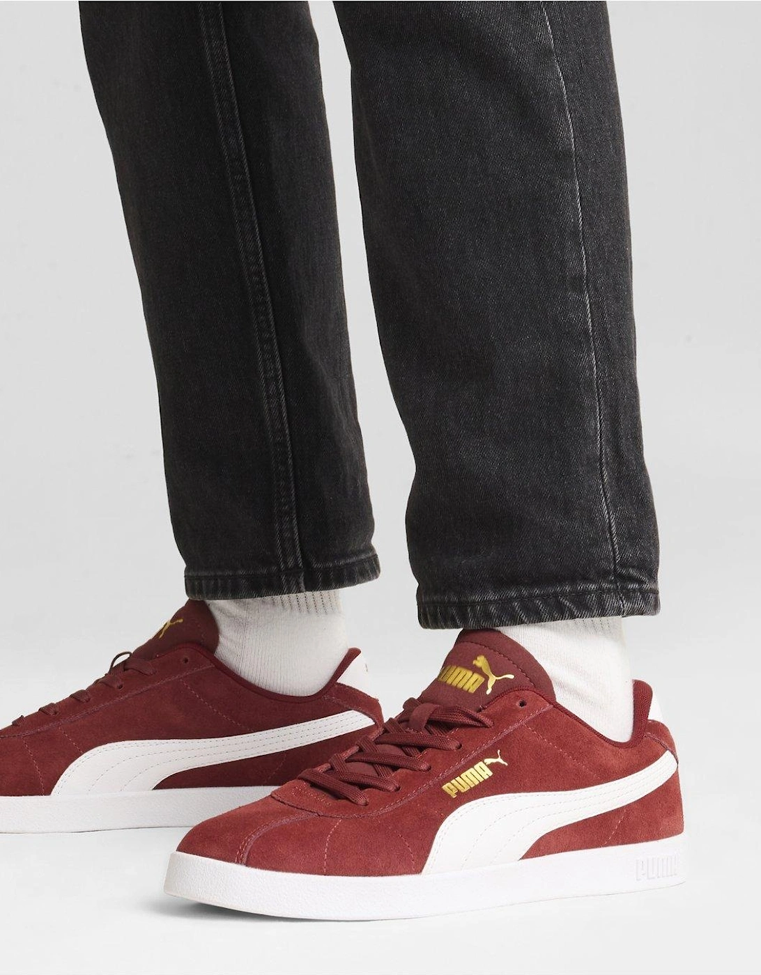 Men's Club Ii Trainers - Red