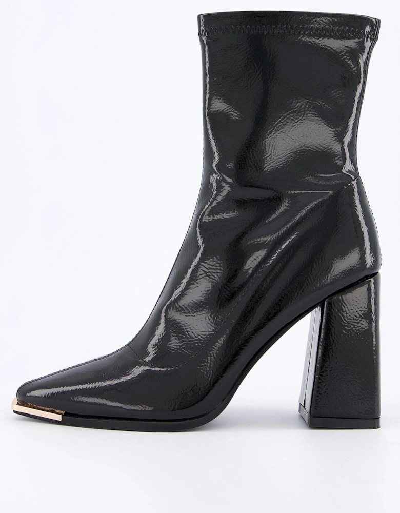 Tulipa Ankle Boots - Black