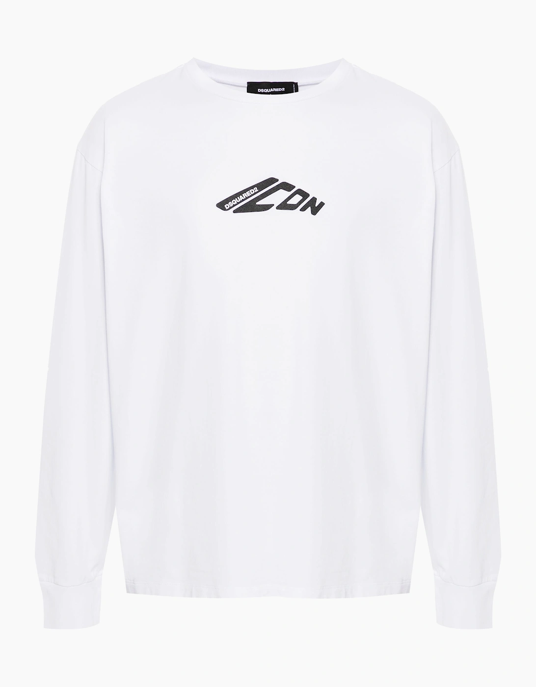 Dsquared2 Men's White New Generation Icon Logo Sweatshirt In  Xxl