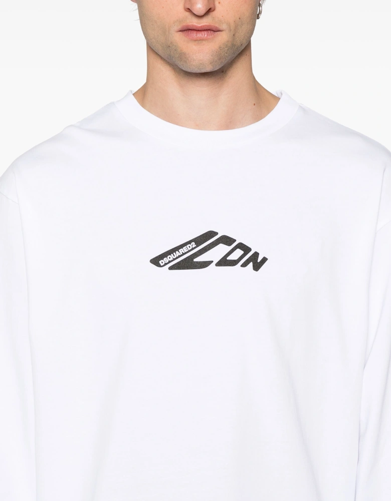 New Generation Icon Logo Sweatshirt in White