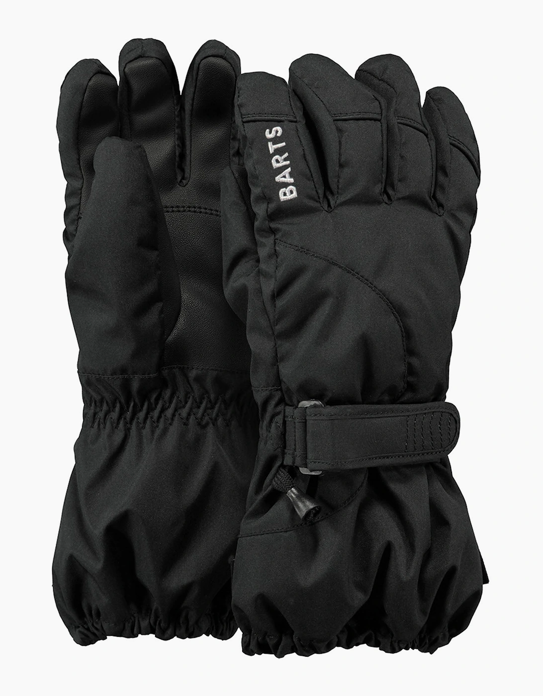 Barts Girl's Barts Kids Tec Waterpoof Hook & Loop Gloves - Black