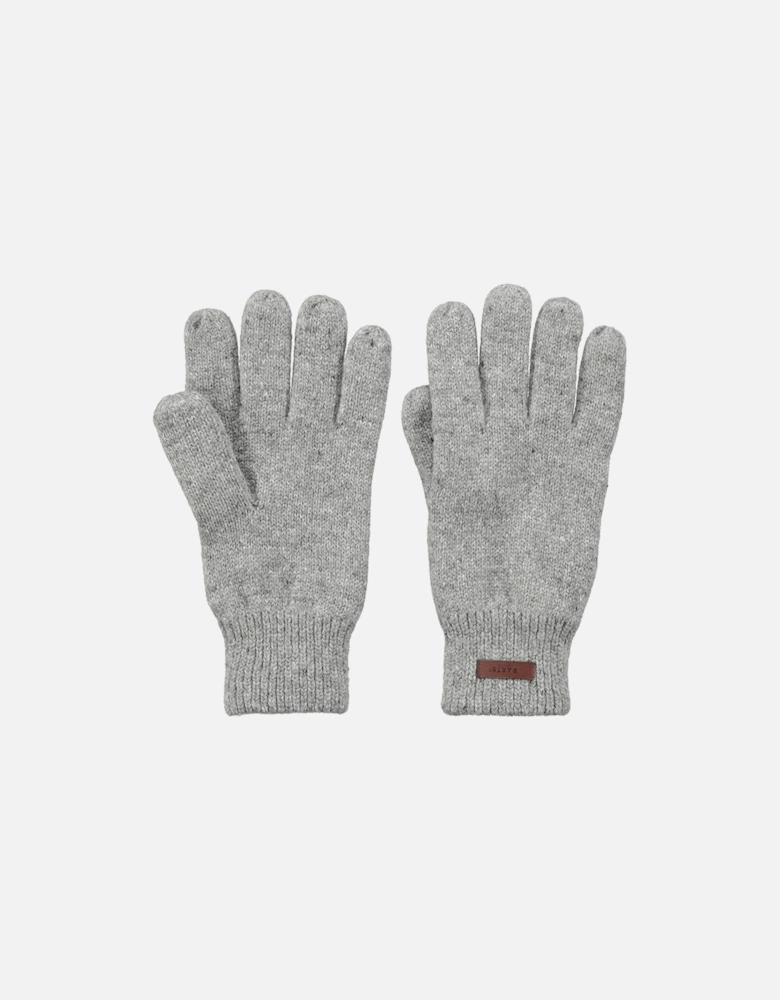 Mens Haakkon Wool Fleece Lined Ribbed Cuff Gloves