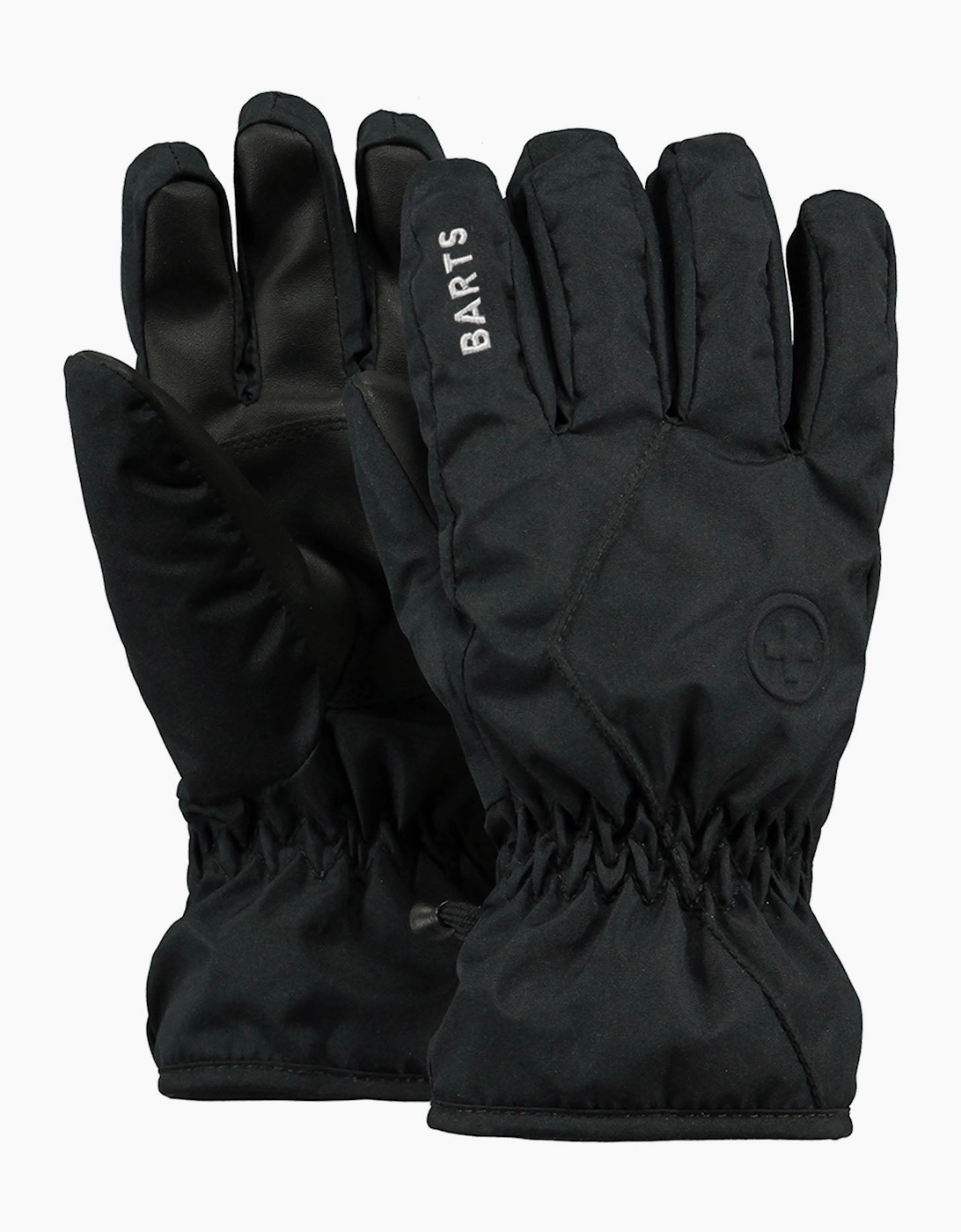 Girl's Barts Kids Basic Waterproof Skiing Gloves - Black - Size, 6 Years/7 Years/8 Years