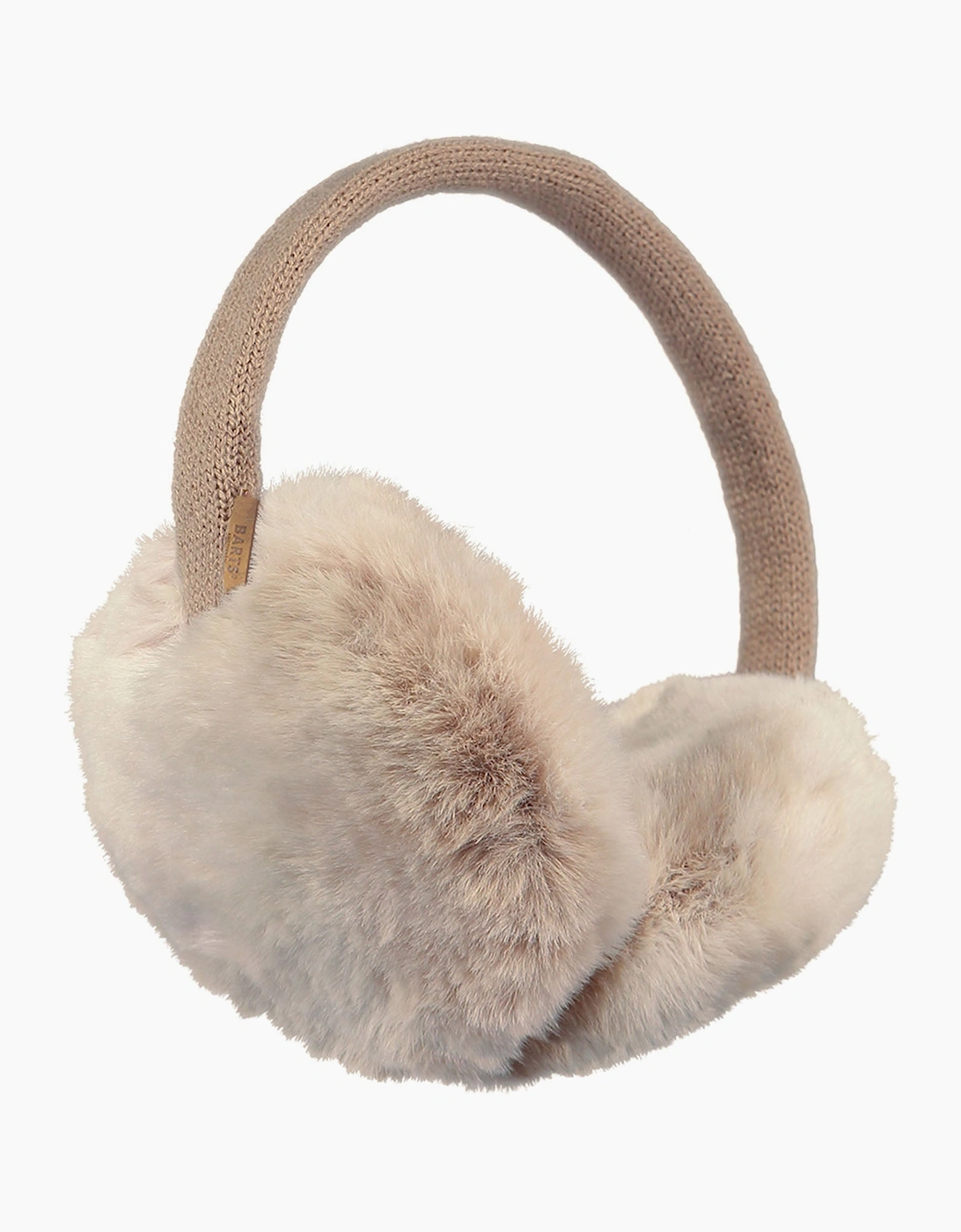 Women's Barts Womens Faux Fur Cable Knit Earmuffs - Cream/Brown - Size, One Size