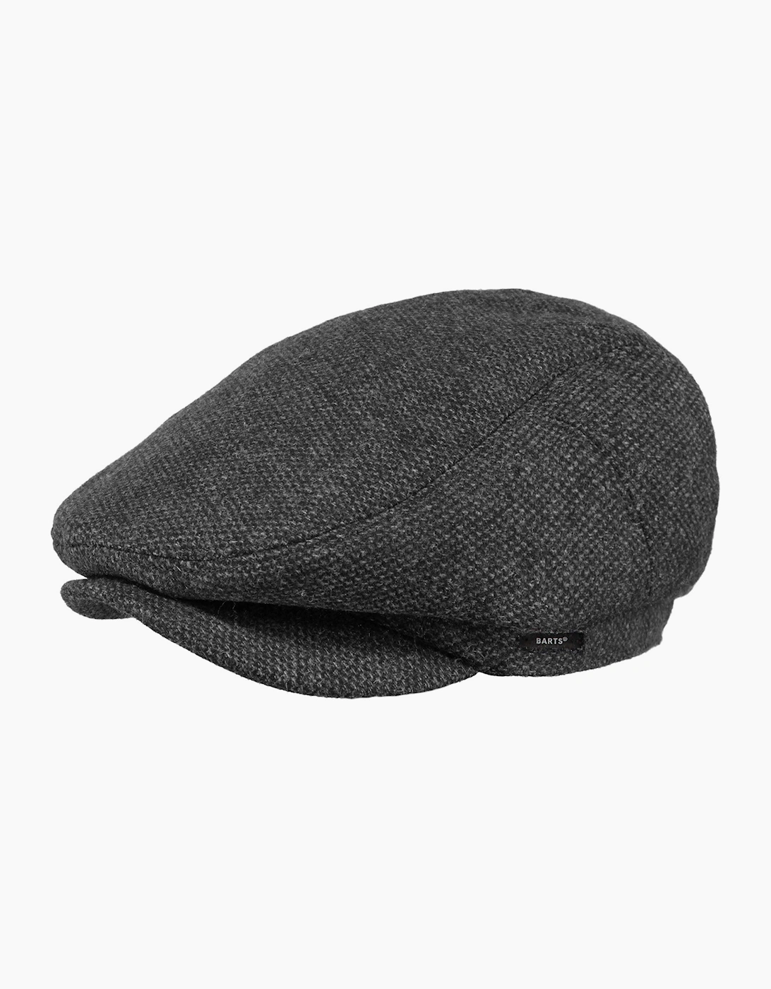 Barts Men's Barts Mens Oslo Warm Wool Adjustable Flat Cap - Black