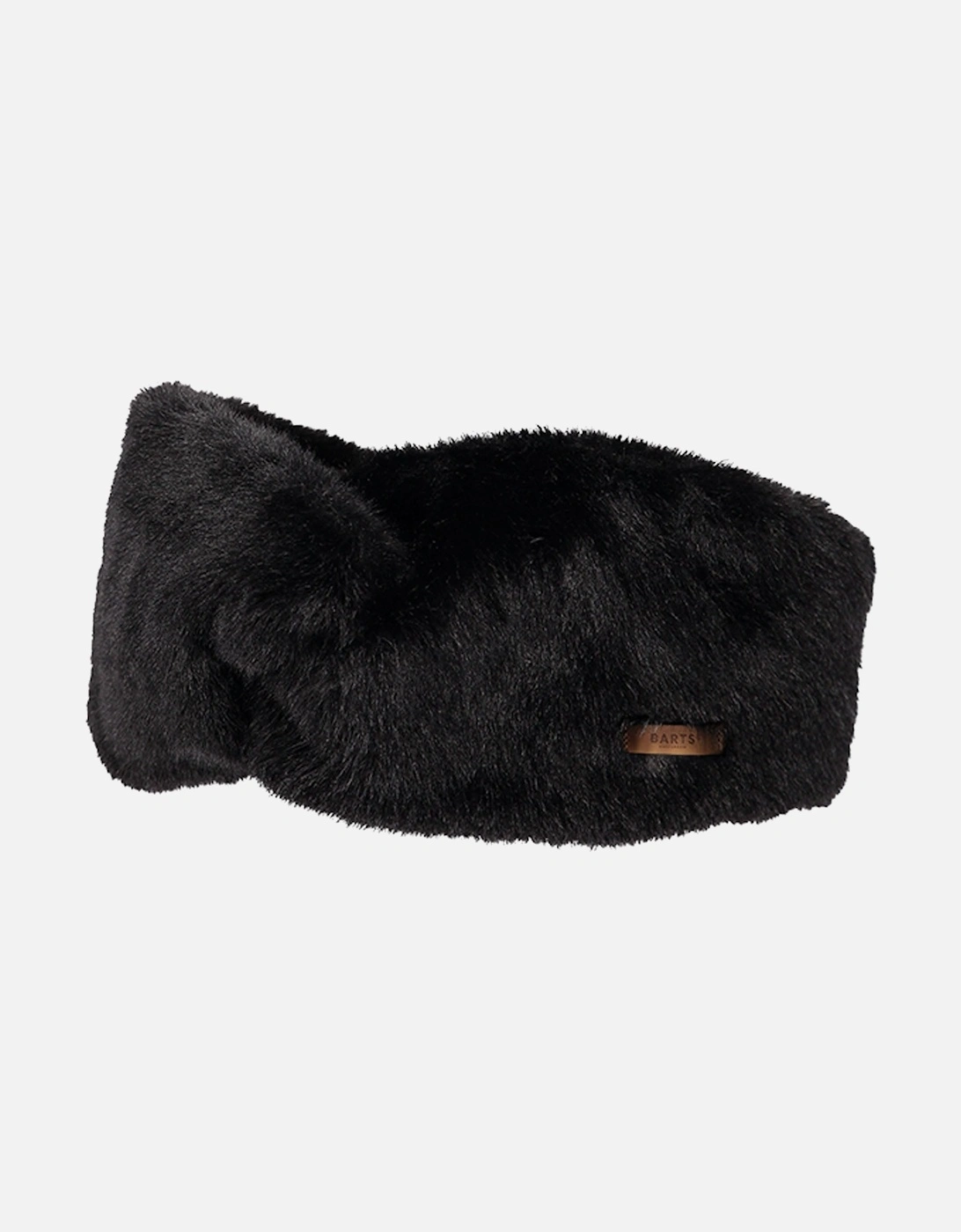 Womens Breanne Faux Fur Knotted Headband, 2 of 1